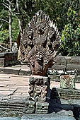 Preah Khan temple - naga rails of the raised terrace.